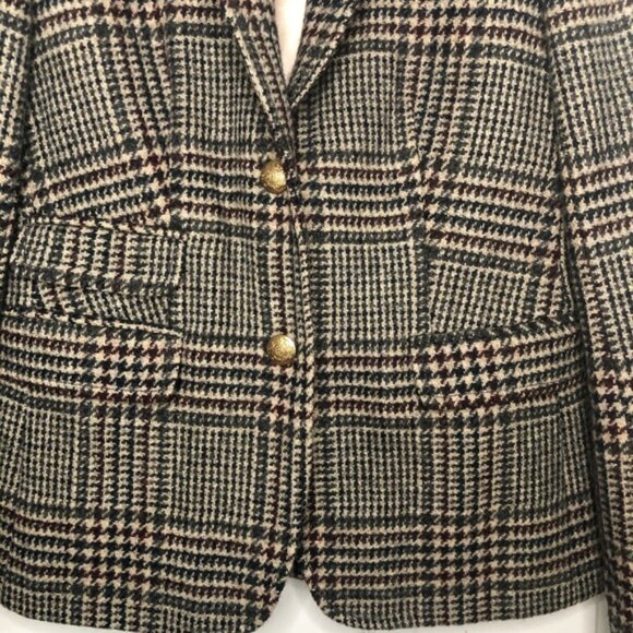 J. Crew Schoolboy Blazer Houndstooth Wool Jacket - Picture 8 of 16